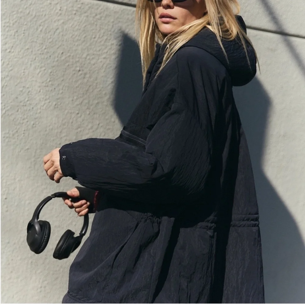 NWOT Free People Billie Boxy Lightweight Insulated Utility Jacket - Picture 3 of 11